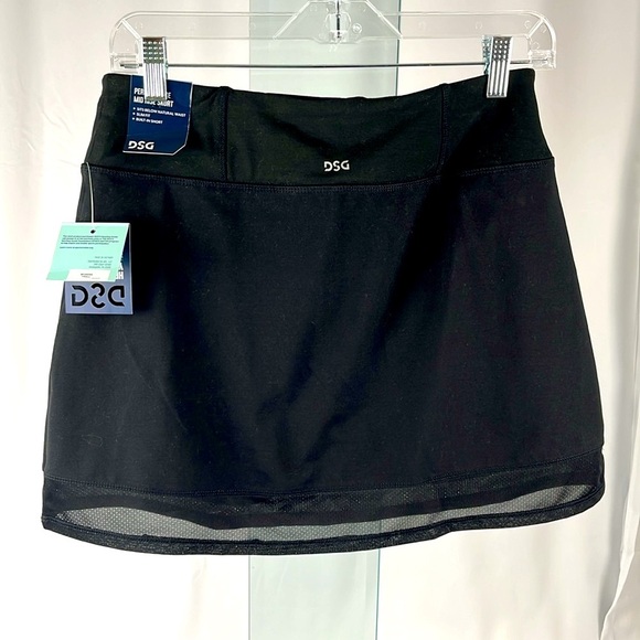 NWT DSG -Dicks Sporting Goods - Performance Mid-Rise Skort Size Small Black - Picture 2 of 11